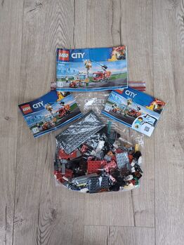LEGO CITY: Burger Bar Fire Rescue (60214) - NO BOX, Lego 60214, Rich Anderson, City, MOLD