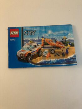 Lego City Küstenwachenfahrzeug mit Schlauchboot, Lego 60012, Gino, City, Zürich