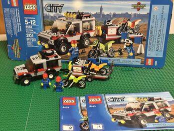 Lego City Dirt Bike Transporter, Lego 4433, Mona Krahn, City, Courtenay