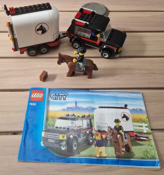 LEGO City Farm 4x4 with Horse Trailer, Lego 7635, Kieran Stevens, City, Scaynes Hill