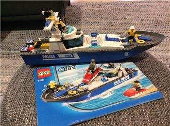 LEGO City Police boat, Lego 7287, Graham White , City, Perth