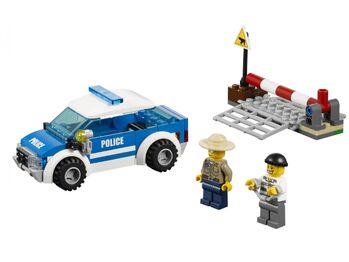 Lego City - Police - Patrol car, Lego 4436, Lego.ninja, City, Warwick