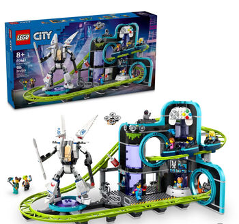 Lego city Robot world roller coaster, Lego 60421, Riddhi, City