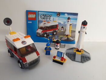 Lego City Space Satellite Launch Pad (3366) Retired 2011 100% Complete, Lego 3366, NiksBriks, City, Skipton, UK