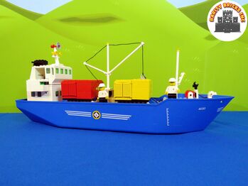 LEGO Classic Town Cargo Carrier, Lego 4030, Rarity Bricks Inc, Boats, Cape Town