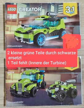 Lego Creator, Lego 31074, Pirker Sandra, Creator