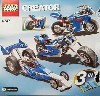 Lego Creator Motorrad 3 in 1, Lego 6747, Eveline, Creator, Zwingen