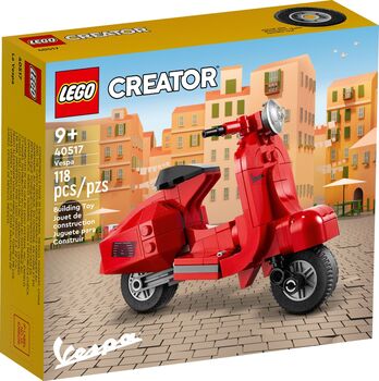 LEGO Creator Vespa, Lego 40517, The Brickology, Creator, Singapore