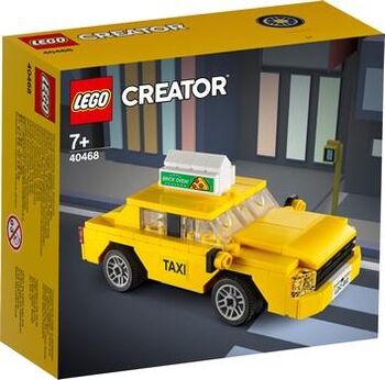LEGO Creator Yellow Taxi, Lego 40468, The Brickology, Creator, Singapore