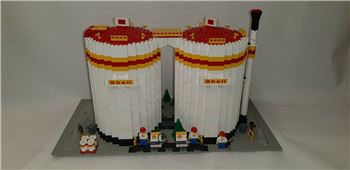 Lego Custom SHELL Petrol Tank Farm, Lego Custom building, Spiele-Truhe Vintage (Spiele-Truhe Vintage), Modular Buildings, Hamburg