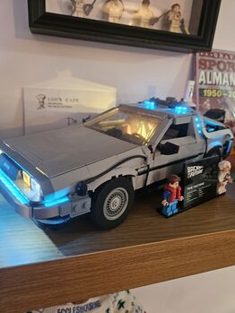 Lego deloreon with added light kit, Lego, Neil, Diverses, Nottingham