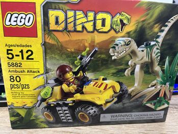 Lego Dino 5882 Ambush Attack, Lego 5882, A Beebe, Dino, Taber