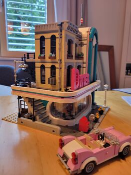 Lego Downtown Diner, Lego 10260, Sandra, Modular Buildings, Scheibbs