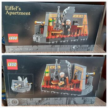 LEGO Eiffel’s Apartment, Lego 40579, Settie Olivier, Diverses, Garsfontein 