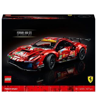 Lego Ferrari 488 GTE AF Corse #51, Lego 42125, V Kistensamy, Technic, Durban North