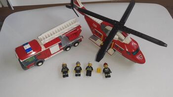 Lego Fire Engine and Helicopter, Lego, Vikki Neighbour, City, Northwood