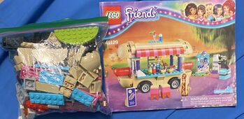 Lego friends Hot dog truck, Lego 41129, Harper Gillespie, Friends, Peterborough 