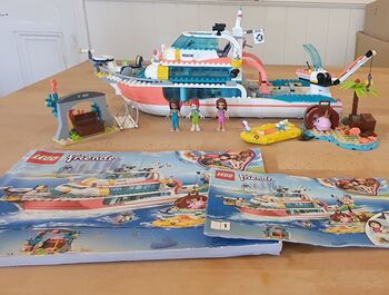 Lego Friends Rescue Mission Boat, Lego 41381, Lorna, Friends, Fareham