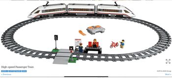 Lego High-Speed Passenger Train, Lego 60051, Aaron, City, The Ponds