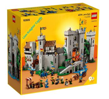 Lego Icons 10305 Lion Knights' Castle, Lego 10305, Momin Bilal, Ideas/CUUSOO, Bhiwandi