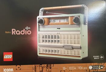 LEGO ICONS Retro Radio Music Home Decor Building - LEGO ICONS Retro Radio Music Home Decor Building, Lego 10334, Linda, Homemaker, Durban North