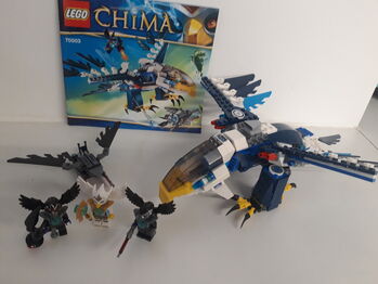 LEGO Legends of Chima Eris' Eagle Interceptor (70003) 100% Complete retired, Lego 70003, NiksBriks, Legends of Chima, Skipton, UK