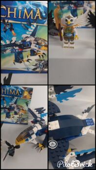 LEGO Legends of Chima Eris' Eagle Interceptor (70003) 100% Complete retired, Lego 70003, NiksBriks, Legends of Chima, Skipton, UK