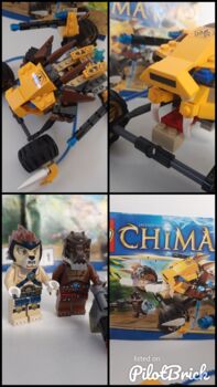 LEGO Legends of Chima Lennox' Lion Attack (70002) 100% Complete retired, Lego 70002, NiksBriks, Legends of Chima, Skipton, UK