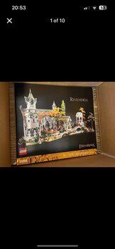 Lego lord of the rings Rivendell set new sealed, Lego 10316, John williams, Lord of the Rings, Exeter