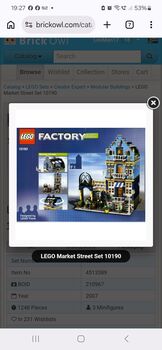 Lego Market Street, Lego 10190, Stephen, Modular Buildings