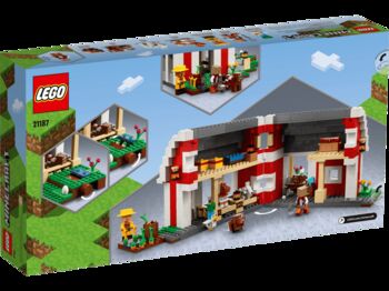 LEGO Minecraft - The Red Barn 21187, Lego 21187, Jitts, Minecraft, Singapore