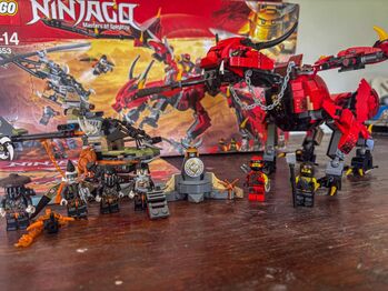 LEGO Ninjago 70653 Firstbourne (2018, Retired) Complete with Box & Manual, Lego 70653, Logan Riley, NINJAGO, Durban