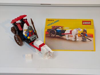 LEGO Set 6023, Maiden's Cart, Lego 6023, Reto Berger, Castle, Hagenbuch