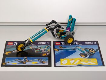 LEGO Set 8202, Blast Off Chopper with Bungee Cord Power, Lego 8202, Reto Berger, Technic, Hagenbuch