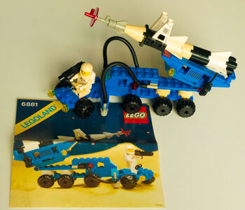 Lego Space Radiosonden Transporter / Lunar Rocket Launcher von 1984, Lego 6881, Lego-Tim, Space, Köln