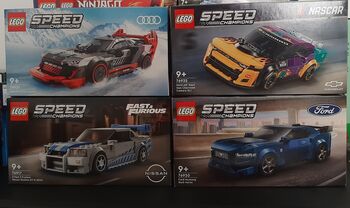 Lego Speed Champions sets, Lego 76921 + 76935 + 76917 + 76920, Salahuddeen , Speed Champions, Port Elizabeth 
