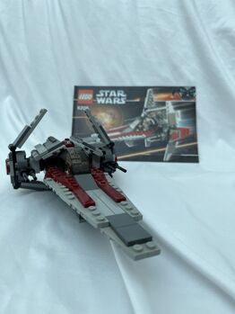 LEGO Star Wars 6205 - V-wing Fighter (2006), Lego 6205, Giel, Star Wars, Panningen