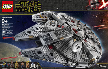 Lego Star Wars 75257 Millennqium Falcon, Lego 75257, A Beebe, Star Wars, Taber