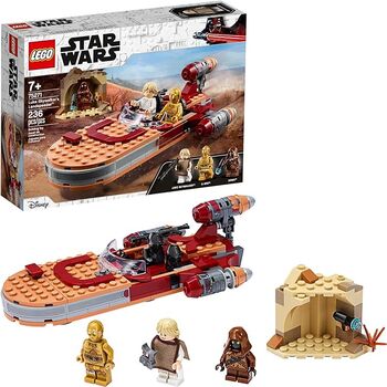 Lego Star Wars 75271 Luke Skywalker's Landspeeder, Lego 75271, A Beebe, Star Wars, Taber