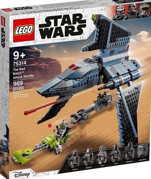 Lego Star Wars 75314 Angriffsshuttle aus The Bad Batch NEU&OVP, Lego 75314, Sebastian, Star Wars, Talkau