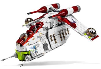 Lego Star Wars 7676 Republic Gunship, Lego 7676, Miquel Lanssen (Brickslan), Star Wars, Nieuwpoort