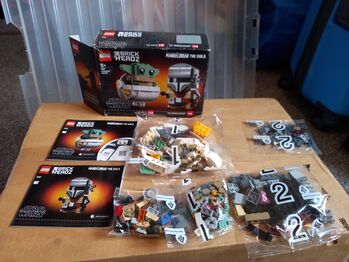 Lego Star Wars Brick headz 75317 The Child and The Mandolorian, Lego 75317, Jojo waters, Star Wars, Brentwood