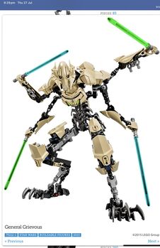 Lego Star Wars General Grievous - 75112, Lego 75112, Aaron, Star Wars, The Ponds