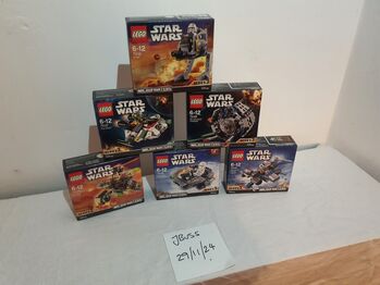 Lego Star Wars Microfighters Series 3 Complete Set - BNIB, Lego 75125, 75126, 75127, 75128, 75129, 75130, Jules Buss, Star Wars, Bexhill-On-Sea