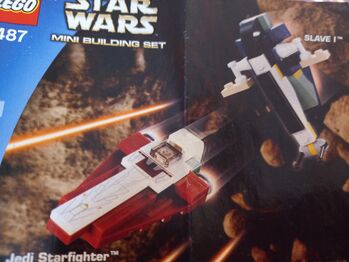 Lego Star wars Mini building set Jedi Starfighter and Slave 1, Lego 4487, Jojo waters, Star Wars, Brentwood