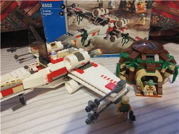 Lego Star Wars X-wing and house, Lego 4502, Arlo hill, Star Wars, Te Anau