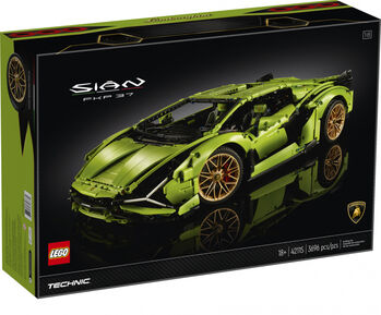 LEGO Technic 42115 - Lamborghini Sián FKP 37 green metallic (3696 pieces), Lego, Neil Patel, Cars, Loughborough