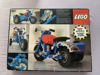 Lego Technic 857 Motorrad in der Originalverpackung, Lego 857, Marty, Technic, Willerzell 