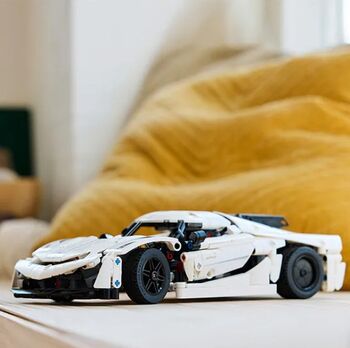 LEGO Technic Koenigsegg Jesko Absolut White Hypercar 801 Pieces - 42184, Lego 42184, Faizul Haque, Technic, Mumbai