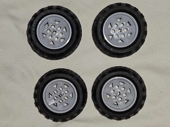 Lego Technic large wheels 68.7 x 34r.  Set of 4, Lego, Vikki Neighbour, Technic, Northwood